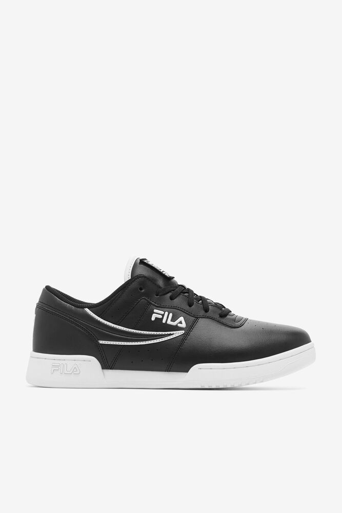 Fila Sneakers Herre Sort/Hvide Original Fitness IBN-361027